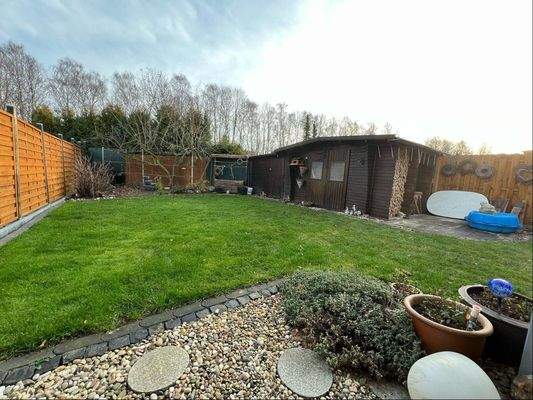 ... mit Blick in den Garten