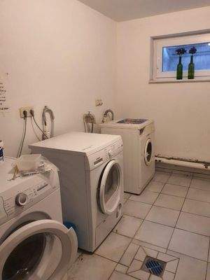 Wachmaschinenraum im Keller