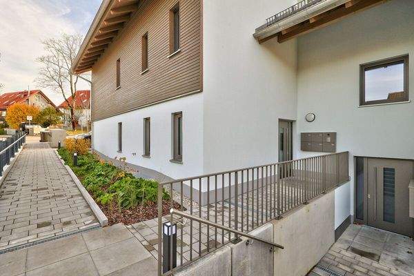 Einladender Hauseingang