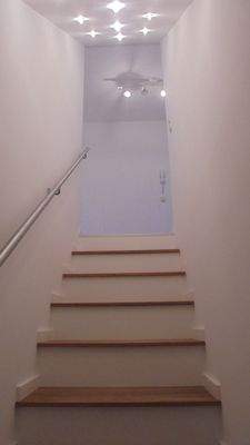 und den Hobbyraum im UG erschließt.