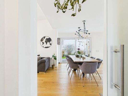 Blick in den Wohnbereich