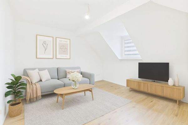 Visualisiertes Wohnzimmer