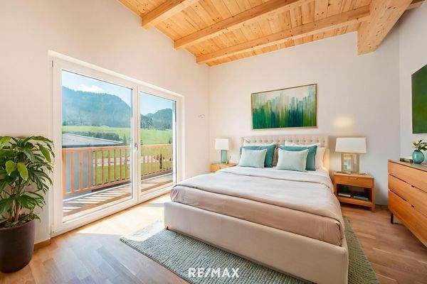 Virtuelles Staging Schlafzimmer