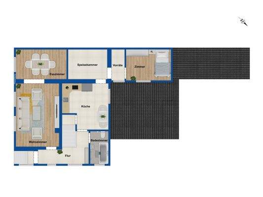 Grundriss Erdgeschoss