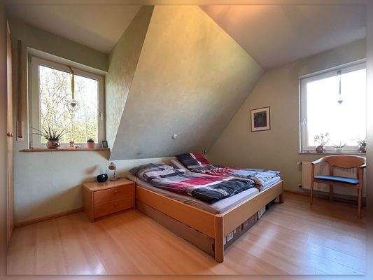 Schlafzimmer im Dachgeschoss