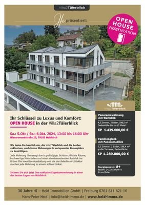 OpenHouse 5.und 6. Okt