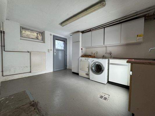 Waschküche im Keller