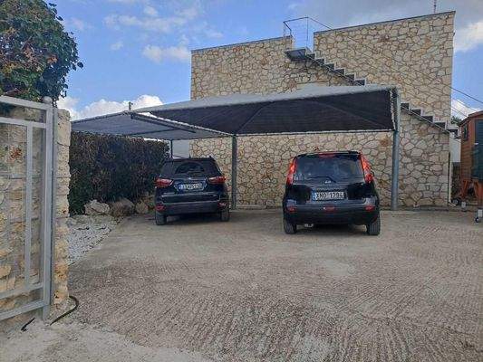 MIT VIDEO! Kreta, Plaka: Villa mit traditionellen Elementen und Meerblick zu verkaufen