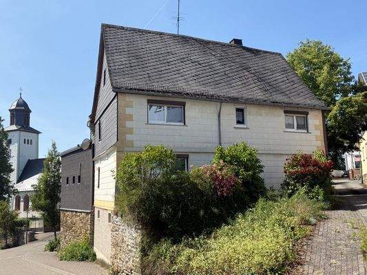 Hausansicht Eingangseite