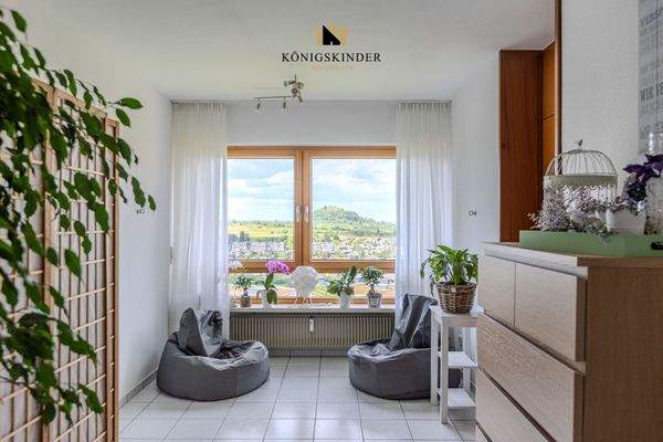 Offenes Zimmer zum Flur