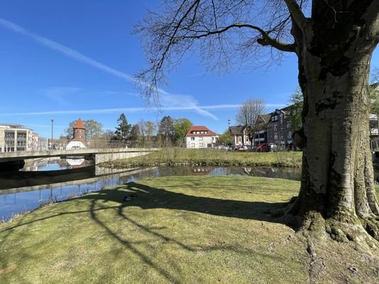 Blick vom Stadtpark