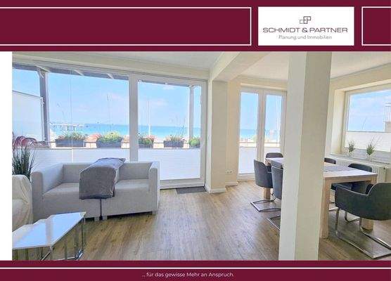 Stilvolle Wohnung mit Ostseeblick