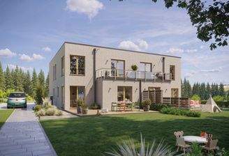 Modernes Familienhaus