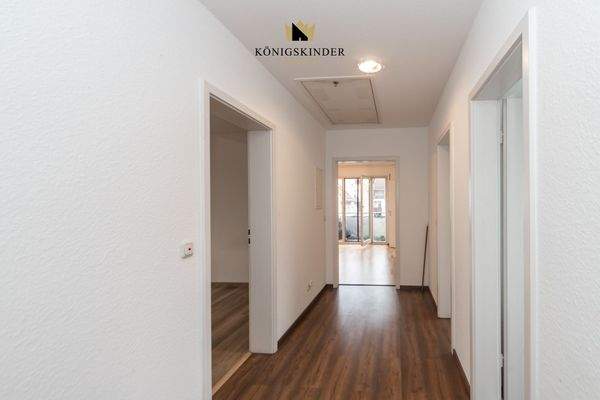 Flur und Dachbodenzugang