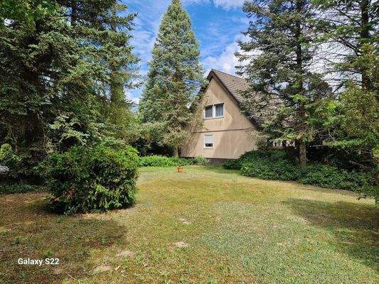 Vorderansicht inkl. Garten