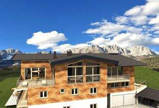 Gebäudeansicht Penthouse Osten