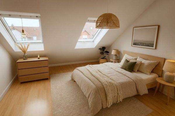 Schlafzimmer (KI-Möblierung))