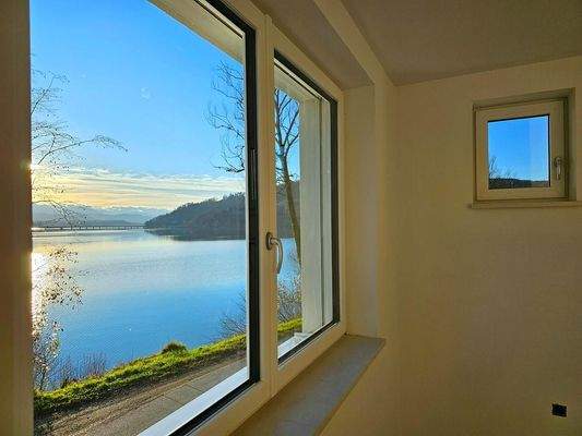 Blick aus dem Schlafzimmer-Fenster