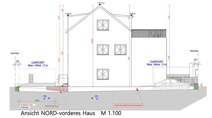 Ansicht - vorderes Haus