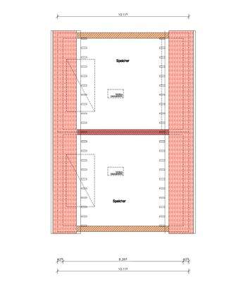Grundriss Speicher (nicht ausbaufähig)