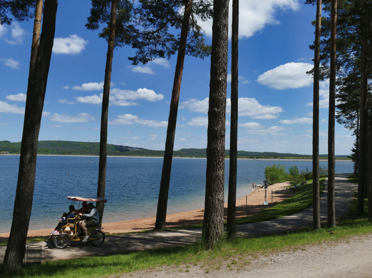 11 Minuten zum Brombachsee