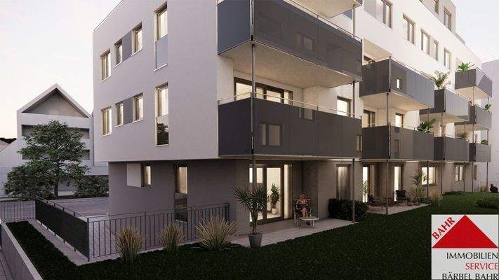 Projektierte Ansicht WE 3