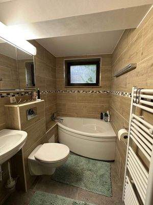 Badezimmer im Keller