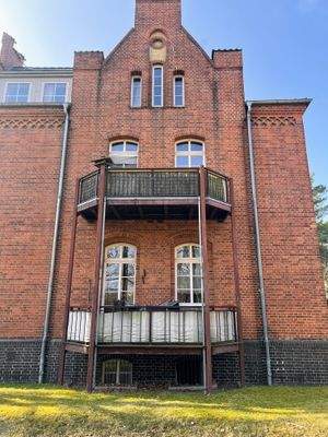 Balkon im Erdgeschoss