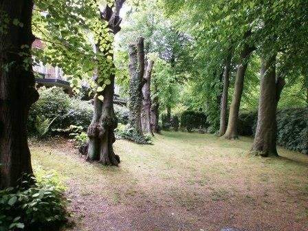 sehr gepflegte Parkanlage