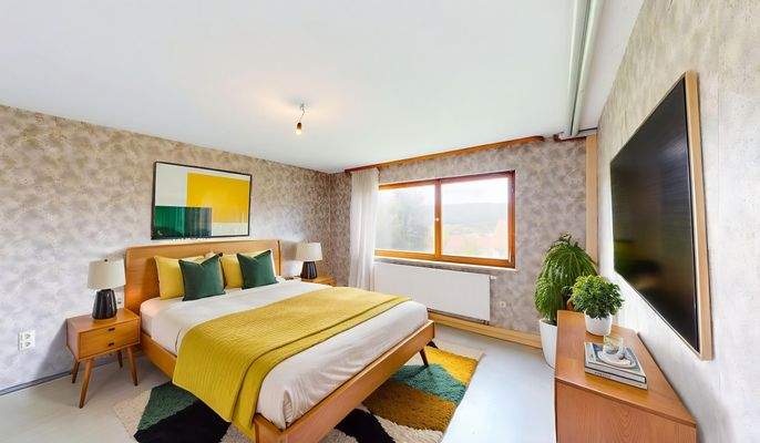 Schlafzimmer Einrichtungsbeispiel