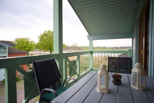 Balkon am Wohnzimmer