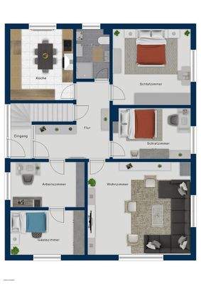 Grundriss EG Exposé