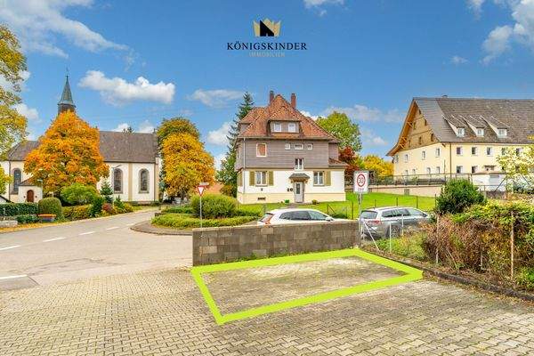 ...Stellplatz vorm Haus, ist auch vorhanden...