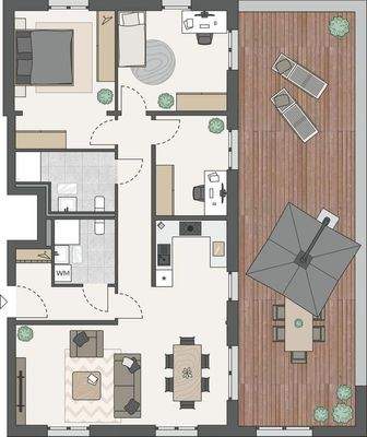 Grundriss Penthouse 02