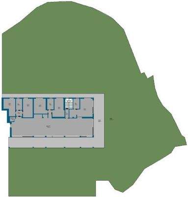 Grundriss mit Garten