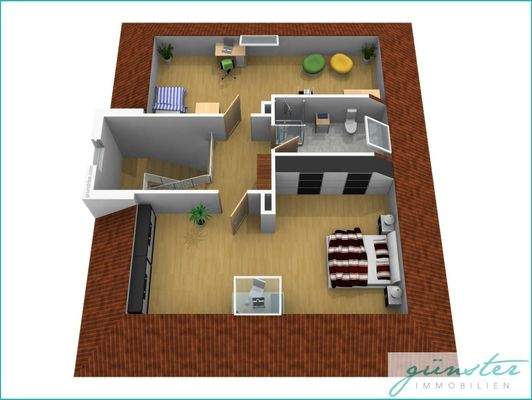 Grundriss Dachgeschoss