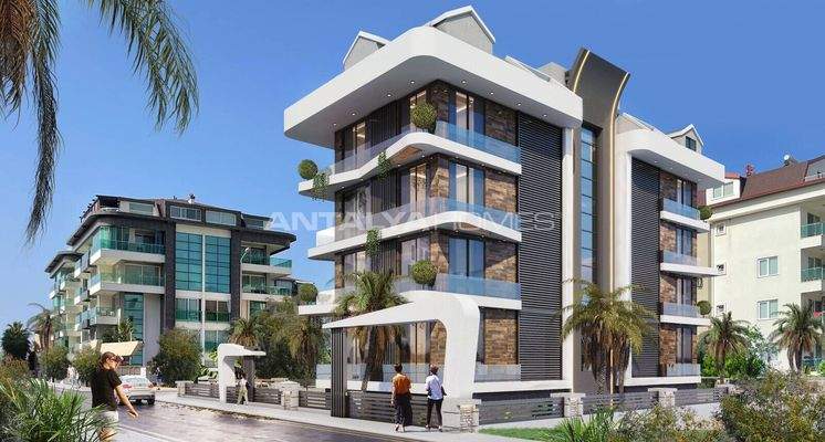 Modern Flats in Kestel Alanya, 200 m from the Beach