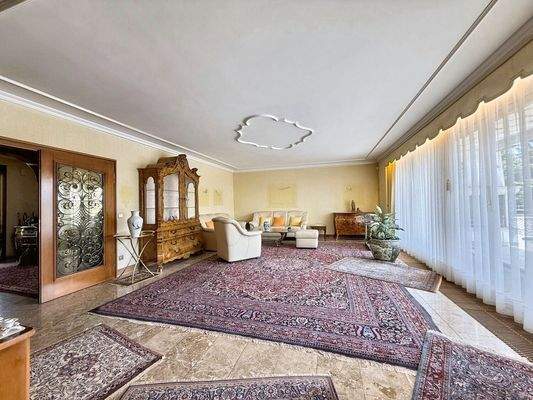 Blick ins Wohnzimmer