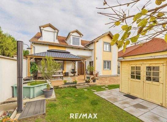 Zweifamilienhaus in Illmitz Gartenansicht