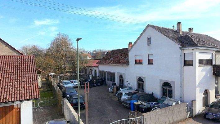 Viel Platz im Außenbereich