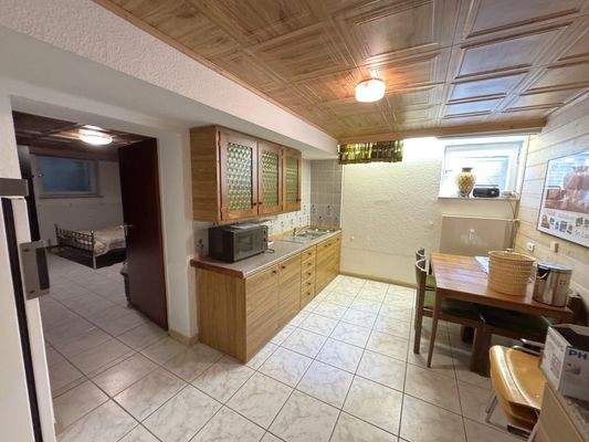 Extra Küche im Keller