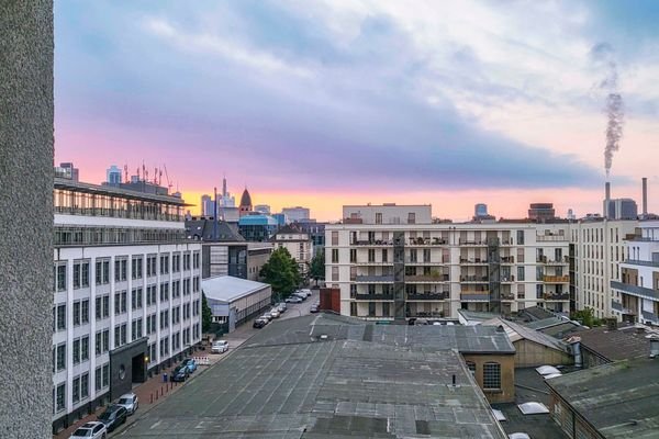 Ausblick Balkon