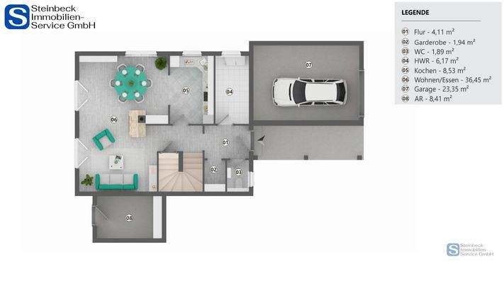 Grundriss EG Stahringer Straße