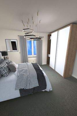 Schlafzimmer Visualisierung