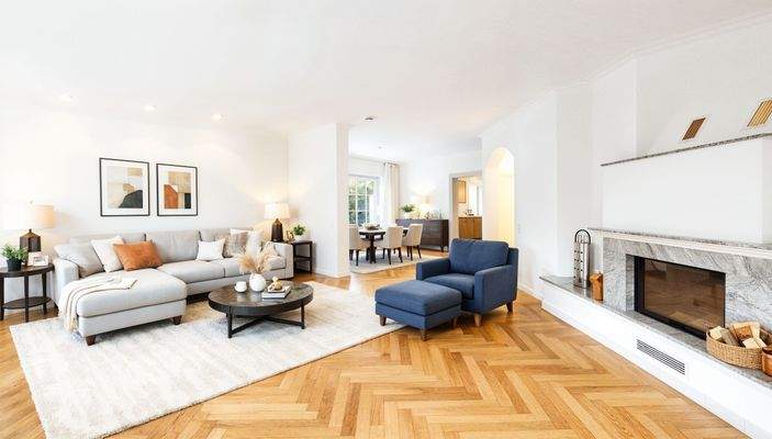 Einrichtungsbeispiel Wohnzimmer