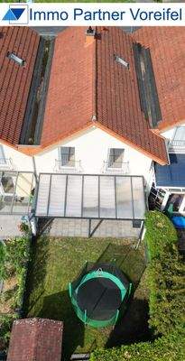 Rückseite mit Garten