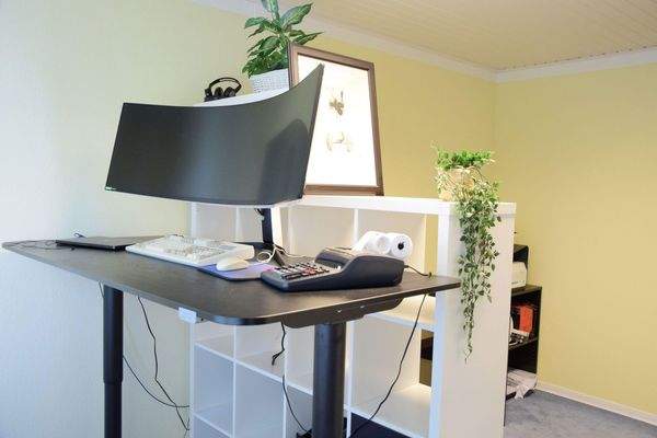 Büro zwei Arbeitsplätze