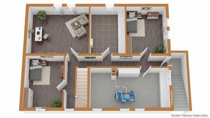 Grundriss Untergeschoss