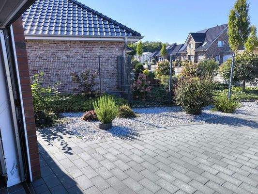 Seitlicher Grundstückabschluss