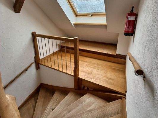 Treppenaufgang zum 2. Obergeschoss